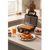 Kiwi KSM-2432 Çıkarılabilir Plakalı Waffle Makinesi - Tost Plakası Hediye