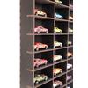 İronika Hotwheels ve Matcbox Oyuncak Araba Rafı 1/64 Ahşap Hobi Araba Düzenleyici 100 Araba