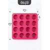 İronika Silikon Makaron Mini Muffin Kek Kalıbı 16 Bölmeli