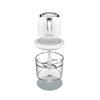 Kiwi Kc-8221 Kablosuz Şarjlı Gıda Doğrayıcı 1.2 L Gümüş