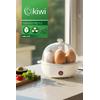 Kiwi Keb-4309 7 Yumurtalık Yumurta Pişirici – Ölçü Kabı, Delici ve Çıkarılabilir Tepsi, Buharlı Kapak