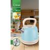 Kiwi Kk-3340 Paslanmaz Çelik Retro Su Isıtıcı Kettle 2,2 Litre Mavi