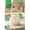 Kiwi Kk-3340 Paslanmaz Çelik Retro Su Isıtıcı Kettle Bej