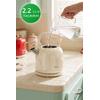 Kiwi Kk-3340 Paslanmaz Çelik Retro Su Isıtıcı Kettle Bej
