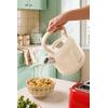 Kiwi Kk-3340 Paslanmaz Çelik Retro Su Isıtıcı Kettle Bej
