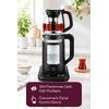 Masterchef MC-468 Dijital Çay Makinesi l 1500W & 1.8L & 1L Demlik & Dijital Ekran & 360 Kablosuz Kullanım