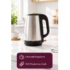 Masterchef MC-388 Su Isıtıcı Kettle l 1500W 2.2L Paslanmaz Çelik & Otomatik Kapanma & 360 Kablosuz Kullanım