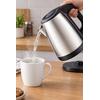 Masterchef MC-388 Su Isıtıcı Kettle l 1500W 2.2L Paslanmaz Çelik & Otomatik Kapanma & 360 Kablosuz Kullanım