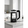 Masterchef MC-368 Cam Su Isıtıcı Kettle | 1500W & 1.8L Paslanmaz Çelik & Otomatik Kapanma&360 Kablosuz Kullanım