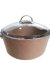 Remetta Granit 28 Cm Derin Tencere Kahverengi