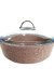 Remetta Granit 28 Cm Basık Tencere - Kahverengi